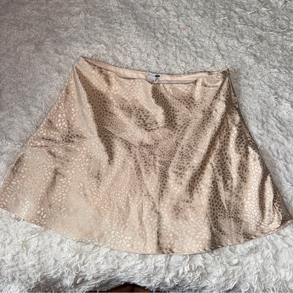 Fashion Nova Satin Skirt